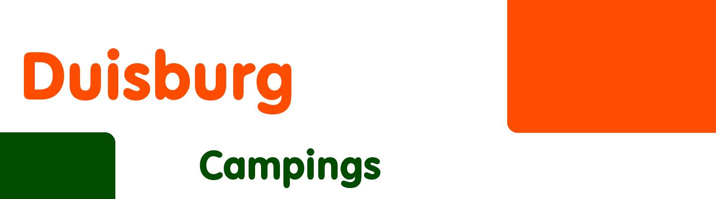 Best campings in Duisburg - Rating & Reviews