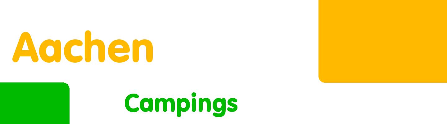 Best campings in Aachen - Rating & Reviews