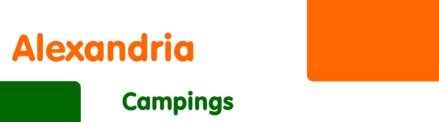 Best campings in Alexandria - Rating & Reviews