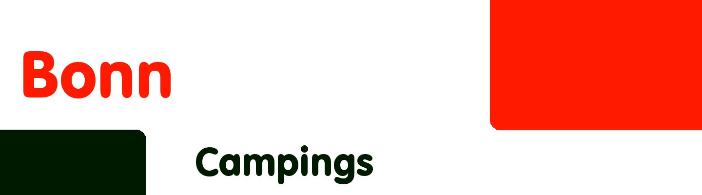 Best campings in Bonn - Rating & Reviews