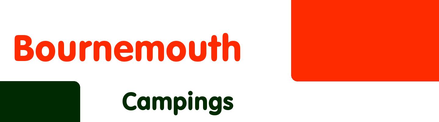Best campings in Bournemouth - Rating & Reviews