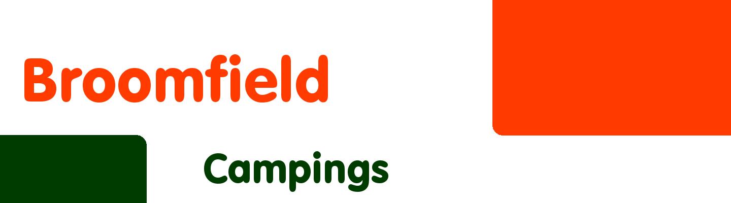 Best campings in Broomfield - Rating & Reviews