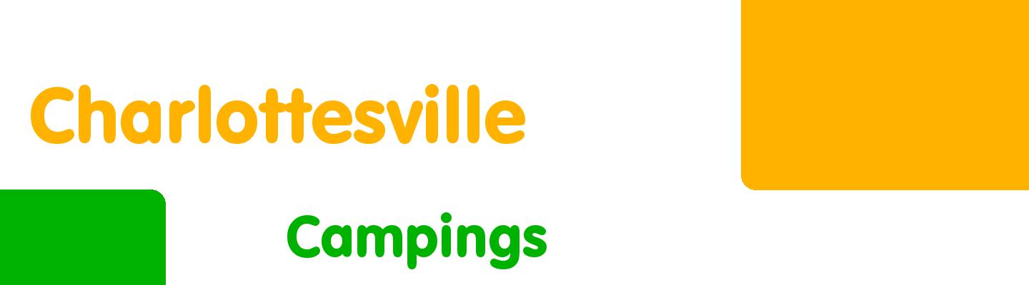Best campings in Charlottesville - Rating & Reviews