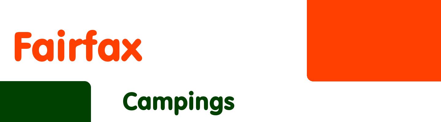 Best campings in Fairfax - Rating & Reviews