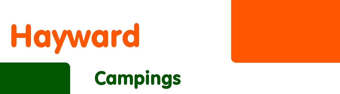 Best campings in Hayward - Rating & Reviews