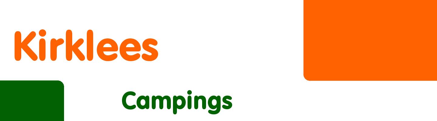 Best campings in Kirklees - Rating & Reviews