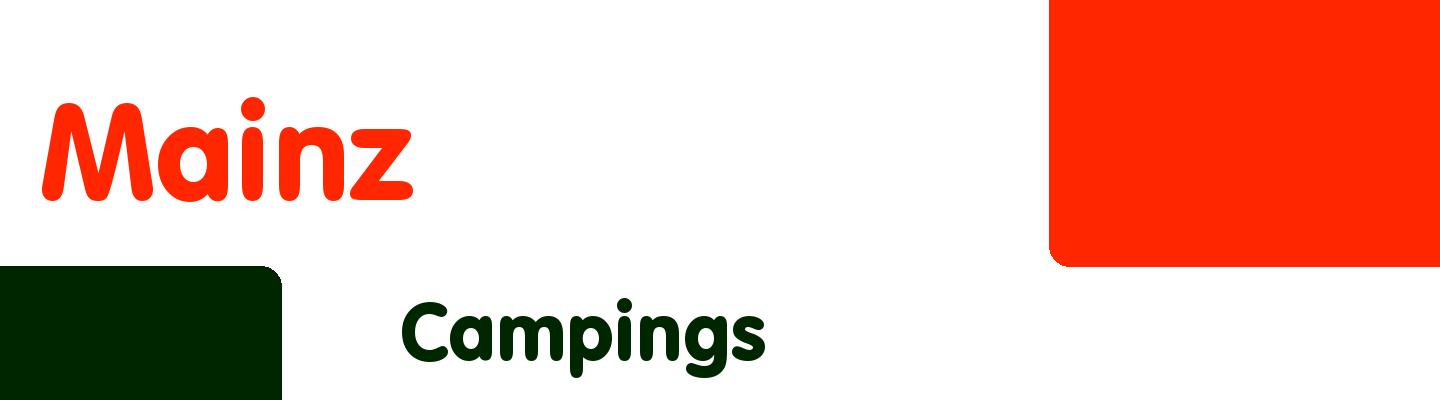 Best campings in Mainz - Rating & Reviews
