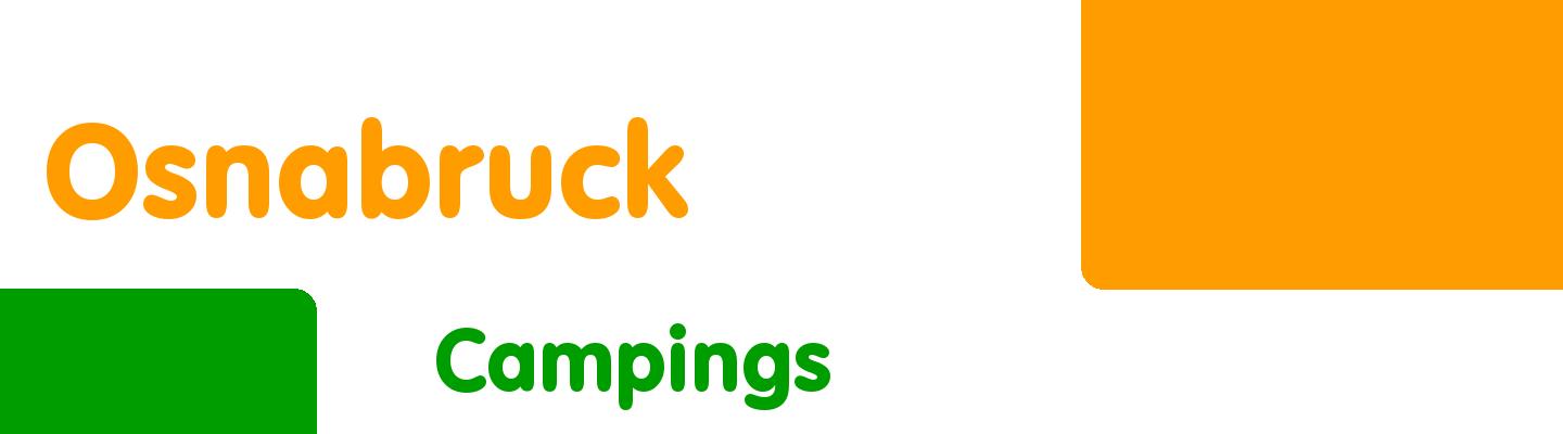 Best campings in Osnabruck - Rating & Reviews