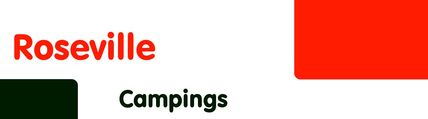 Best campings in Roseville - Rating & Reviews