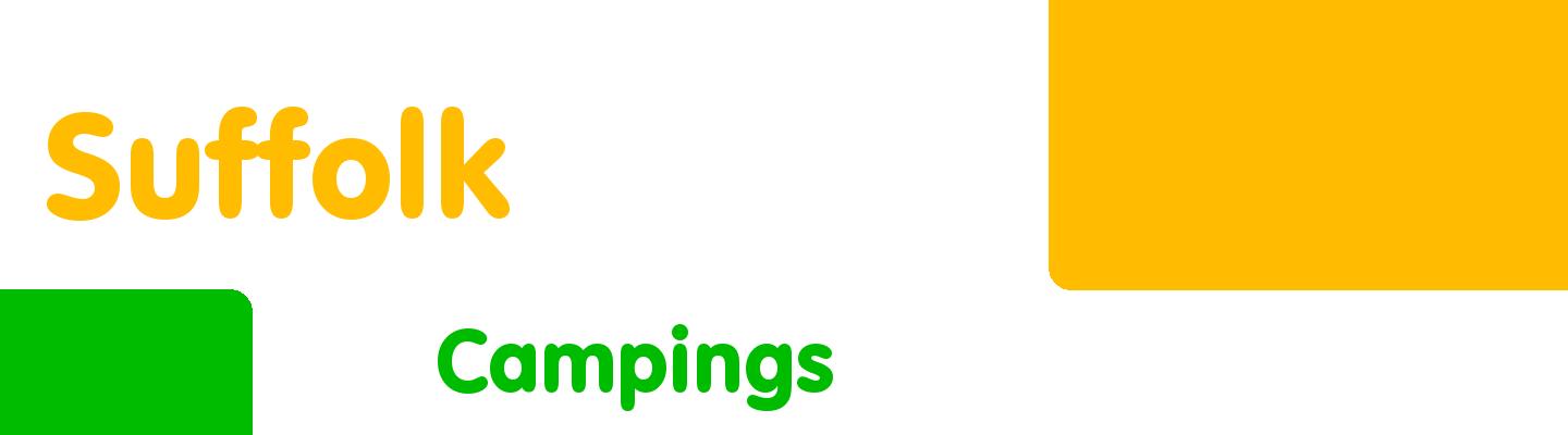 Best campings in Suffolk - Rating & Reviews